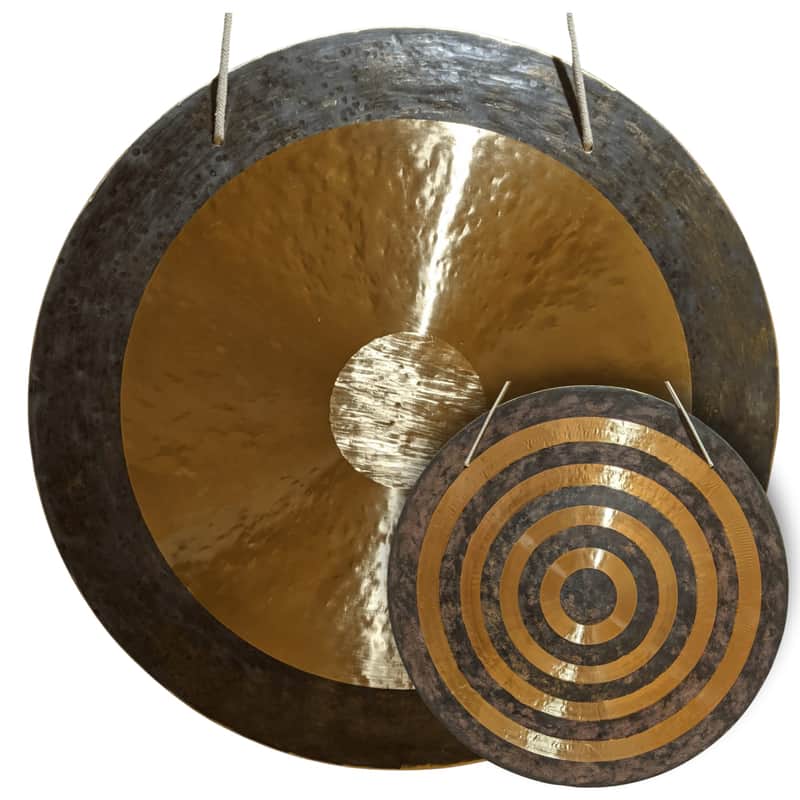 20" (G2+30) Solar Horizon Gong by Raven Sounds, Handmade Bronze Wind Gong, Free Mallet image 1