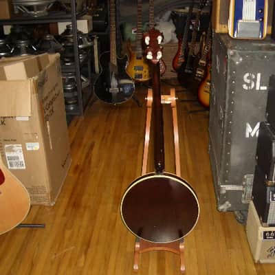 Deering Tenbrooks Legacy 5-String Banjo, Vintage Brown image 4