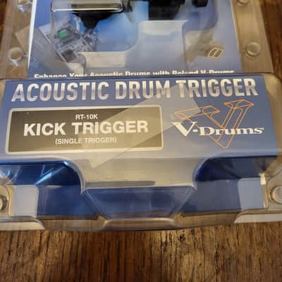 Roland RT-10K Acoustic Kick Drum Trigger 2010s - Black image 2