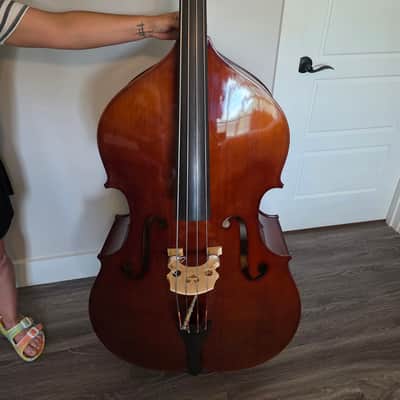 Gollihur Estle Louis LIV (54) double bass - Hand Carved Model 2000-current - Spruce top, Maple back & sides image 7