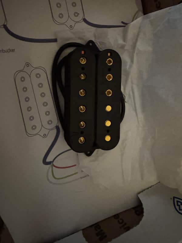 Instrumental Pickups Stfy4 regular spaced 2025 - Black and gold image 1