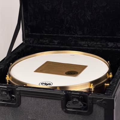 DW 6.5x14" True-Cast Snare Drum - Sand Cast Brushed Bell Bronze, MINT! image 23