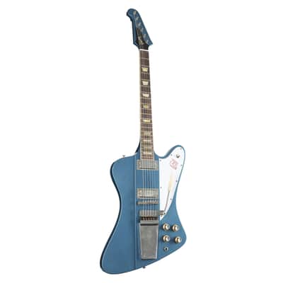 Gibson 1963 Firebird V Maestro Vibrola Ultra Light Aged Pelham Blue #402823 - Custom Electric Guitar image 1