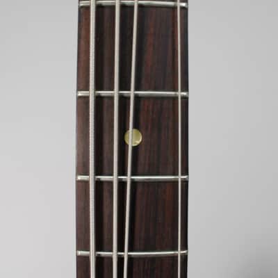 1974 Fender Musicmaster Shortscale Bass Olympic White w/OHSC image 16