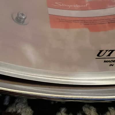 Slingerland 6.5" x 14" Studio King Snare Drum - Royal Crimson Lacquer image 4