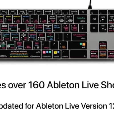 KB Keyboards Backlit Pro Aluminum Keyboard for Ableton Live 12 – Mint Condition image 8