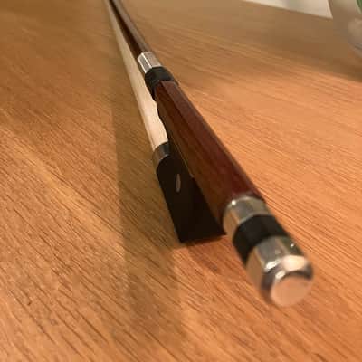 Double Bass French Bow - Brazilwood - ideal Student Bow image 6