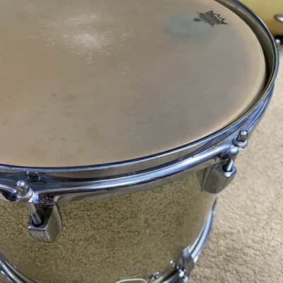Ludwig Snare Drum Ludwig 15 in marching snare 1960-1970,s - Sparkle silver image 7