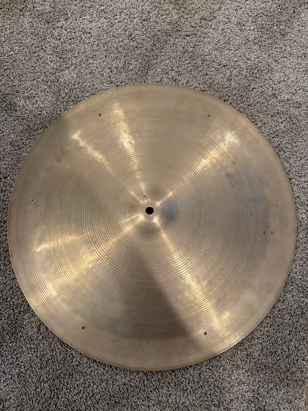 Zildjian 20" A. Zildjian Hollow Logo Swish Cymbal 1978 - 1982 - Traditional image 1