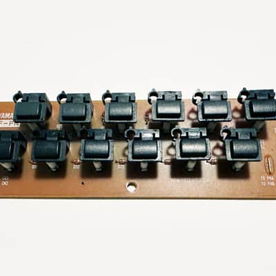 YAMAHA Motif 6, 7, 8 Original Top Panel Central Switch Board XZ154 Assembly. Works Perfect !