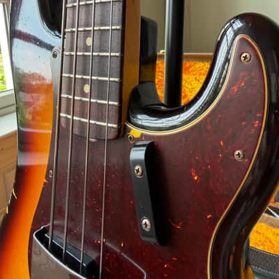 2021 Fender Custom Shop ‘61 Precision Bass Relic - 3 Color Sunburst image 5