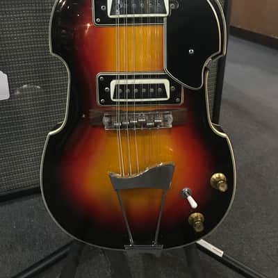 Aria Twelve String Violin Guitar 1960-70s - Burst image 2