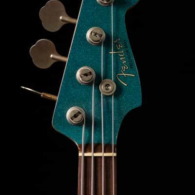 1991 Fender PB62 Order, Blue Sparkle Metallic, Matching Headstock, '62 Precision Bass, FujiGen image 4