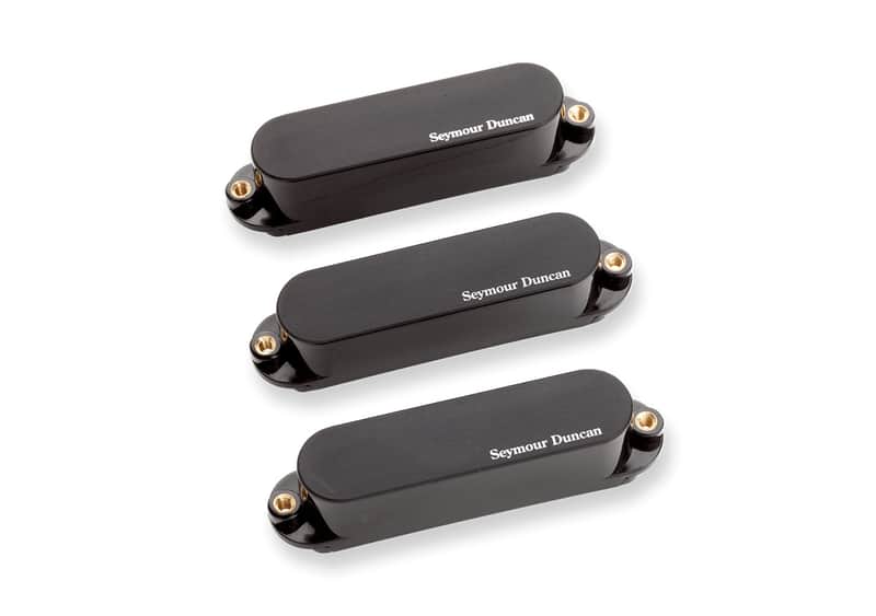 Seymour Duncan AS-1s, Blackouts, Hot Strat, Black Pickup