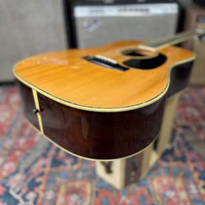 TF Morris W-60 X-Braced Martin Style Dreadnought Rosewood Solid Spruce -  1979 image 7