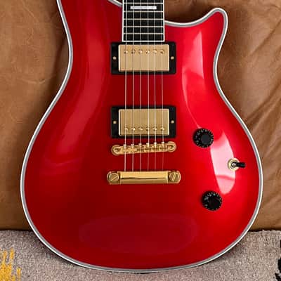Like New! Gibson Custom Shop Modern Double Cut Custom - Limited Edition - Candy Red image 6