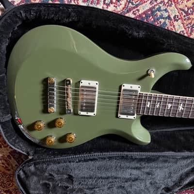 PRS S2 McCarty 594 Double Cut - 2025 - USA everything - Olive drab, Nitro, 2025 image 2