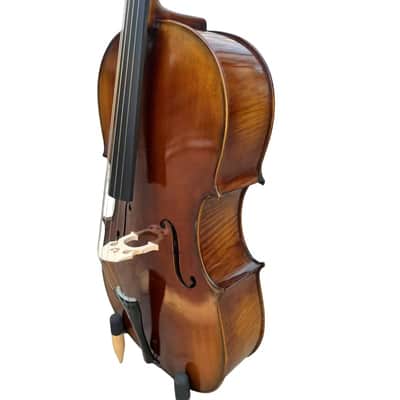 Copy sleeping 5 string Cello, Master Sound , Professional 4/4 Cello, Spirit Varnish image 4