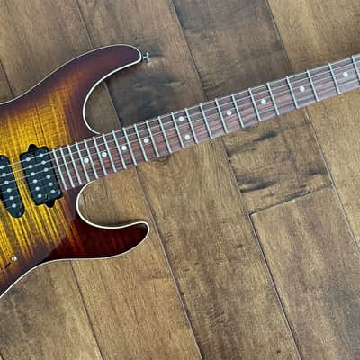 Suhr Modern Plus HSH Bengel Burst Roasted Maple Pau Ferro Neck 88762 image 8