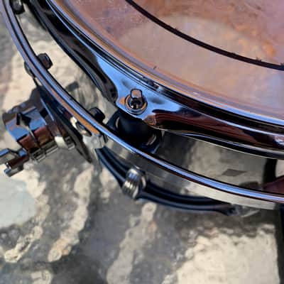 Ludwig 13x12 Black Cortex 6 Ply Power Tom 80's - Black Cortex image 4