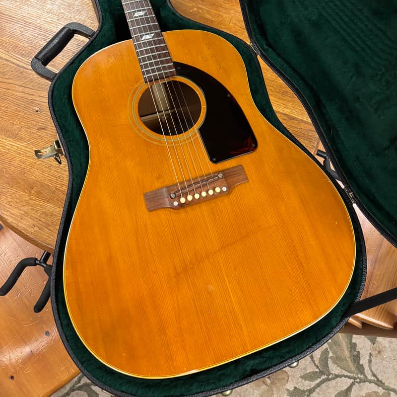 1968 Epiphone FT-79 Texan Natural image 1