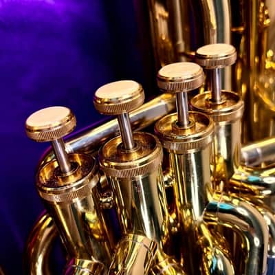 Eastman EBB-431 BBb Full Size 4-Valve Tuba - (Playable/FAST SHIPPING!) image 5