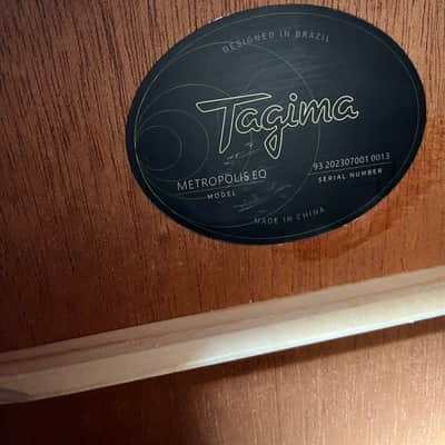 Tagima Metropolis EQ Acoustic Electric Guitar image 3