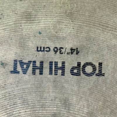 BEAUTIFULLY AGED LIGHT 14” Zildjian EAK Hihats 905g 1404g image 2