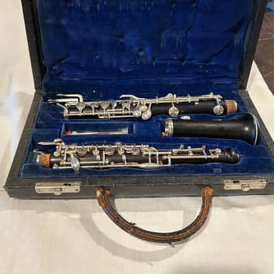 Conn Grenadilla Wood Full Conservatory Oboe Vintage 1960 image 24
