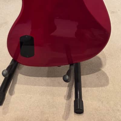 Fender Deluxe Active Jazz Bass 1998 - 2015 - Candy Apple Red image 6