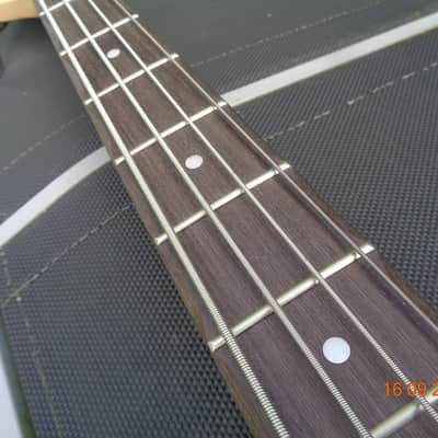 Bass guitar: Ricky styled musicman bridged custom made bass image 14