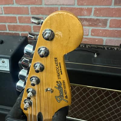 *2001 MIM* Fender Standard HSS Stratocaster Blue Agave image 11