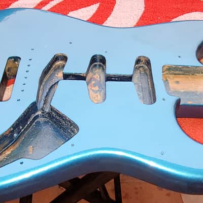 1966-1967 Fender Stratocaster Body image 4