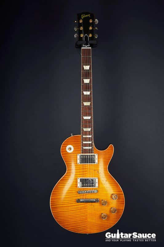 Gibson Custom Shop 1959 Les Paul Paul Kossoff Signature Lemon Burst Aged By Tom Murphy 2012 Used Super Lightweight VIDEO! (cod.1343UG) image 1