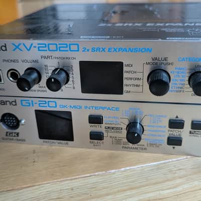 Roland MIDI Guitar Bundle GI-20 & XV-2020
