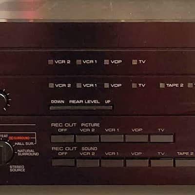 Yamaha Yamaha AVC-50  audio/video control center amplifier 90s  - Black image 1