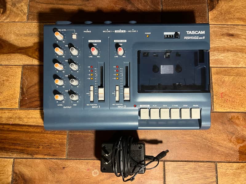 TASCAM Porta 02 mkII Ministudio 4-Track Cassette Recorder | Reverb