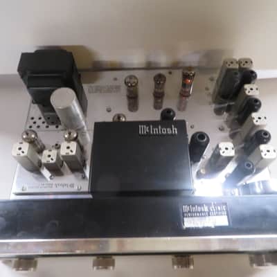 McIntosh MR 65 tube tuner early 1960's - glass, champagne and black image 5