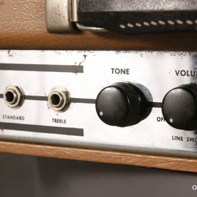 Valco/Supro Res-O-Glass BLACK w/Valco S6416T tube amplifier 8" Jesnsen 1966 image 16