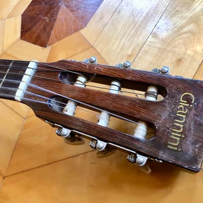 Vintage Original Rare 1960s Giannini GN-50 Rosewoood Mohogany Classical Guitar -Brazil image 8