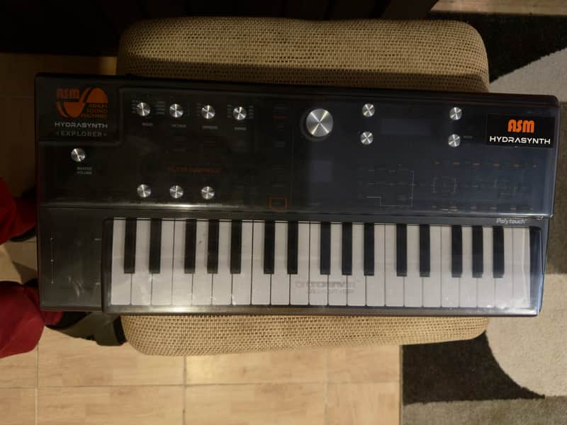Like New With Decksaver ASM HYDRASYNTH EXPLORER - Black image 1
