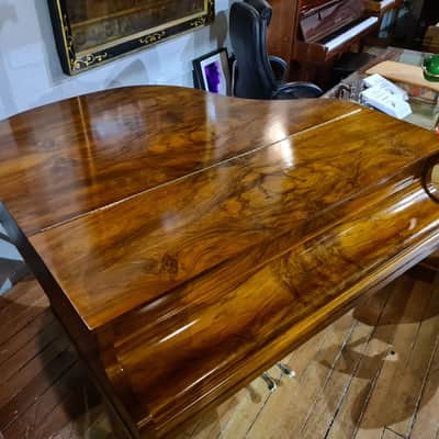 Restored Bechstein London Baby Grand Piano Walnut SP25940 - Sherwood Phoenix Pianos image 9