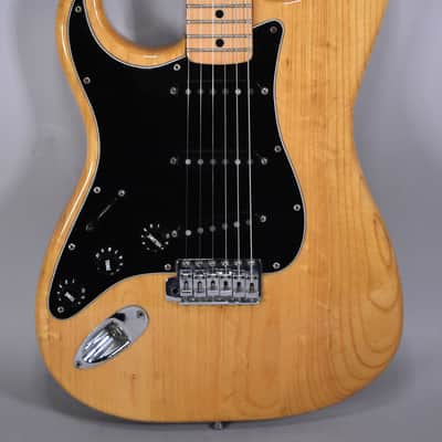 1978 Fender Stratocaster Left-Handed Lefty | Natural Finish W/OHSC image 2