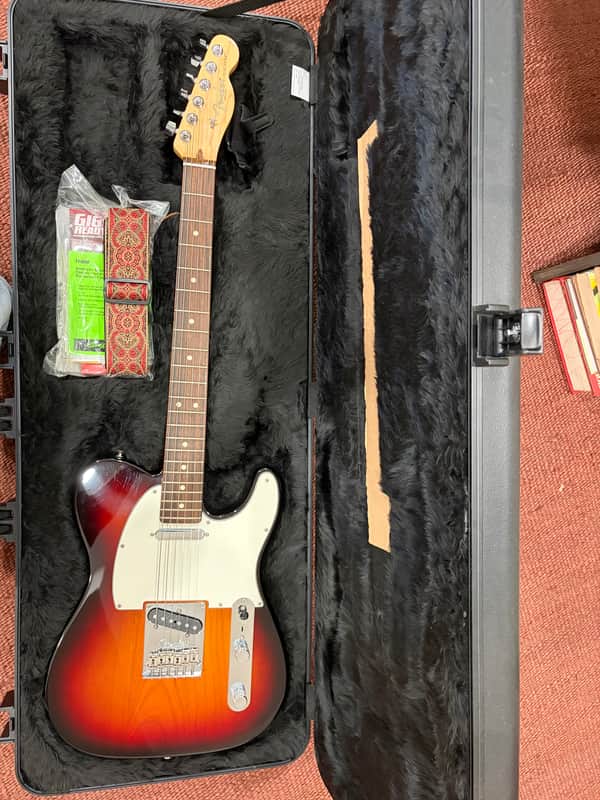 Fender American Standard Telecaster with Rosewood Fretboard 2008 - 2016 - 3-Color Sunburst image 1