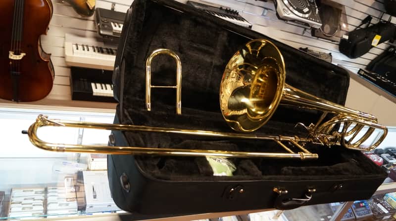 Karl Glaser F60050 Double Bass Trombone w/Case and Accessories! image 1
