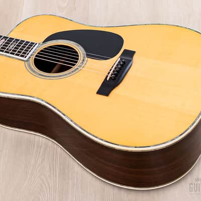 1993 Martin D-45 Dreadnought Acoustic Guitar, Near-Mint w/ Case image 11