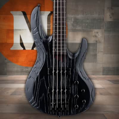 ESP LTD MLB-4 - Black Blast w/ Case (LMLB4BLKBLAST) image 1