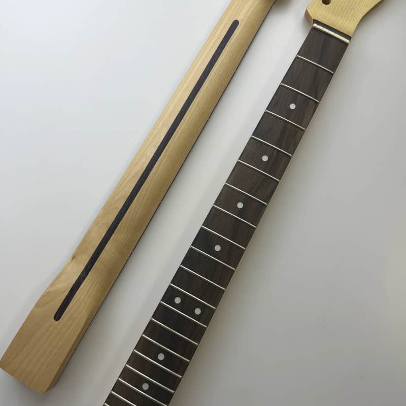 Telecaster Style Guitar Neck, 21 Frets, Rosewood Fingerboard image 1