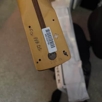 Neck & tuners only limited edition ebony fretboard Fender Player II Advanced Stratocaster HSS HT 2025 image 11