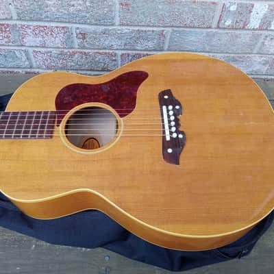 Vintage Circa 1967 Mosrite Serenade Acoustic Guitar Project w/ Gig Bag! image 3